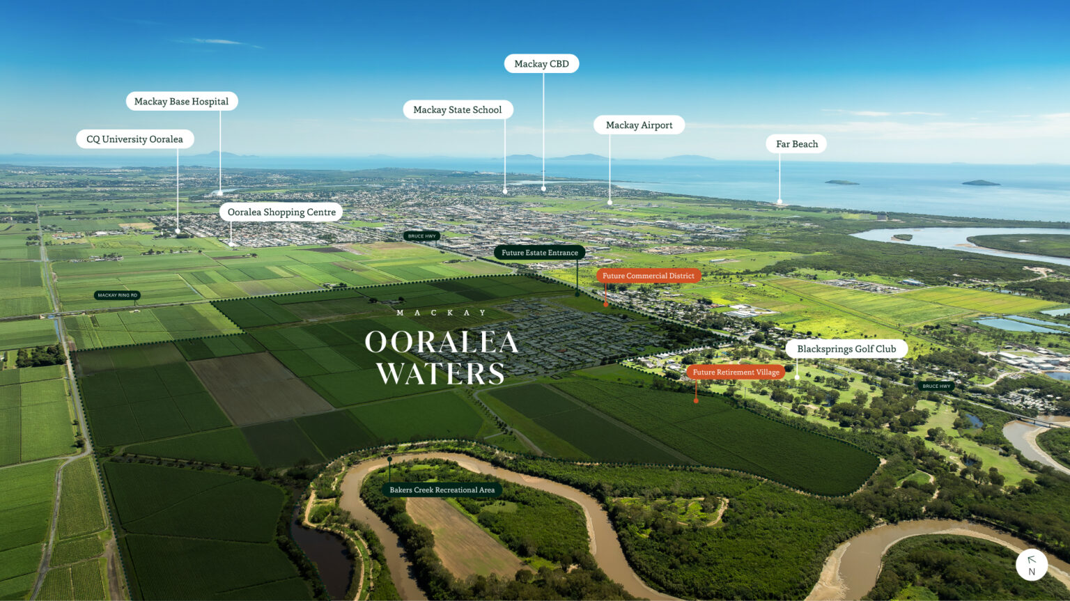Oara Map Discover Ooralea Waters - Dive into Happiness